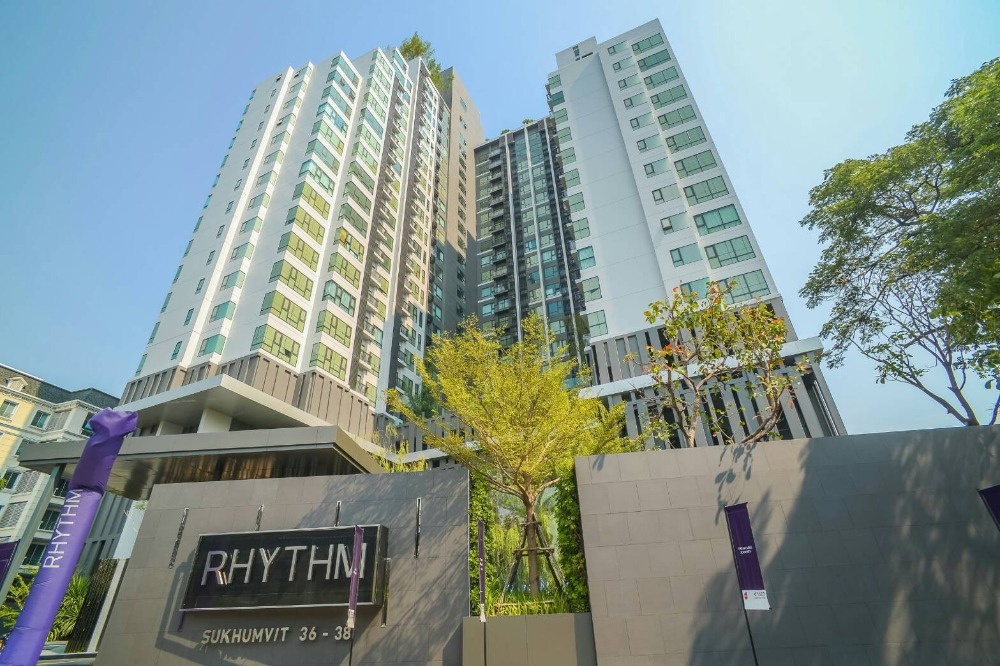 For Rent  Rhythm Sukhumvit 36-38 (AS-02) ให้เช่า  ริทึ่ม สุขุมวิท 36-38 (AS-02) บีทีเอส ทองหล่อ *** ห้องว่างพร้อมเช่า 1 พย. 66 ***