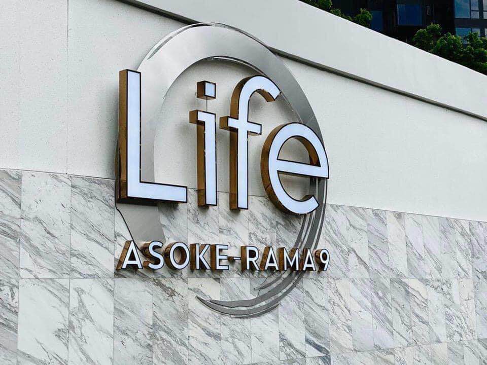 ✨Condo for Rent : Life Asoke-Rama9 ((  MRT Phra Ram 9)) AP-02 line : @condo91