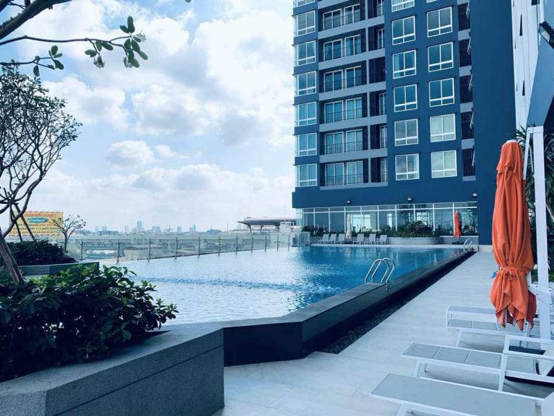 For Rent : The Metropolis Samrong Interchange เดอะ เมโทรโพลิส สำโรงอินเตอร์เชนจ์ ((BTS Samrong))AS-02  ID Line : @condo66