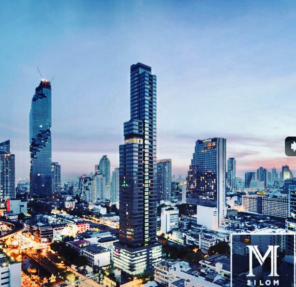 ✨Condo for Rent : M SILOM (( BTS Chongnonsi ))  AP-02 (line : @condo91 )