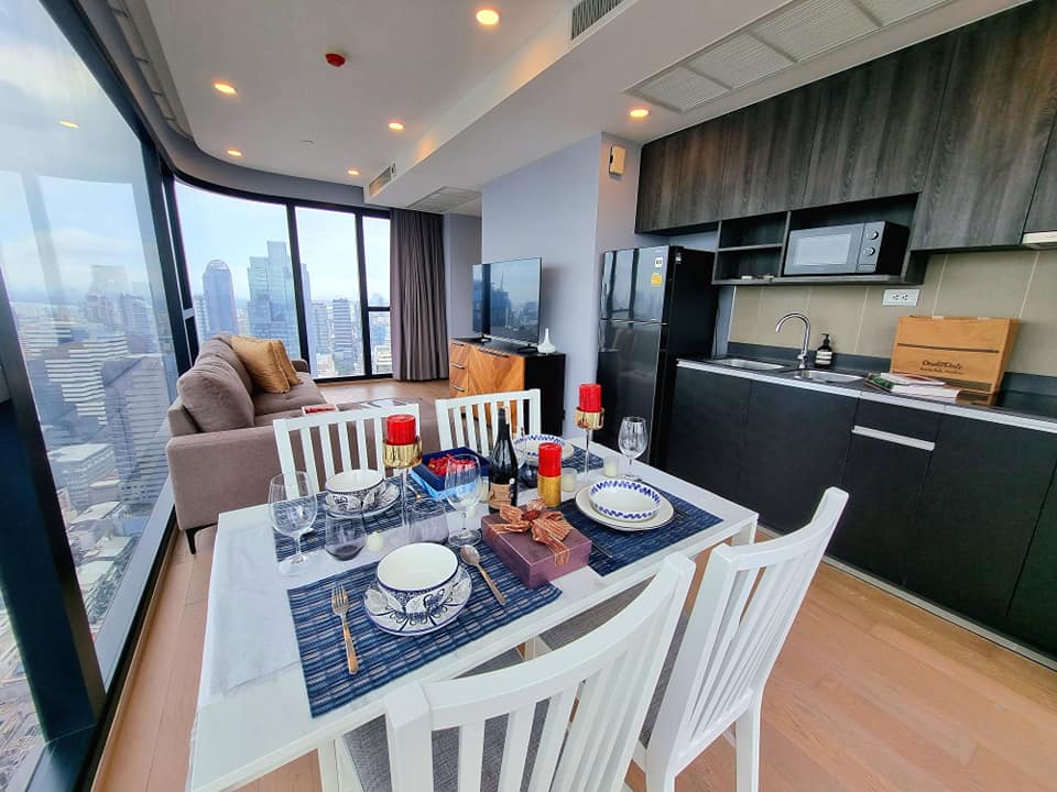 ✨Condo for Rent : Ashton Chula-Silom (( MRT Samyan ))  AP-02 (line : @condo91 )