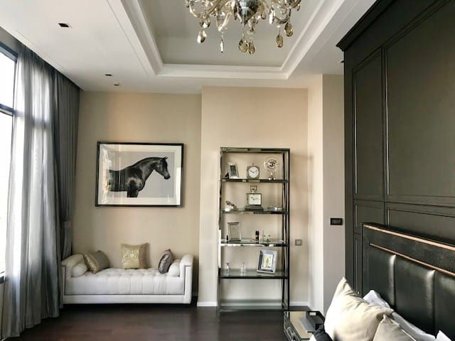 An ultra Luxury fully fitted condo for Rent at Diplomat 39 Phrom Pong  (Rt-01)  * Diplomat 39 Phrom Pong, Bangkok * High floor : 25th Floor,  * 3 Bedroom + 4 bath room, 152 sq. Mtr. * 2 Balconies with one Large Balcony,