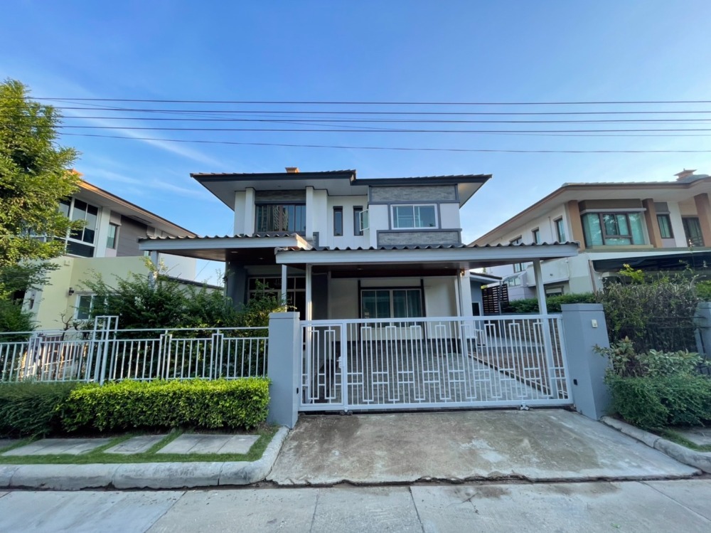 ให้เช่าบ้านเดี่ยว หมู่บ้านเศรษฐสิริ บางนา-วงแหวน (ST-02)  House for rent at  Setthasiri Bangna-Wongwaen  (ST-02)